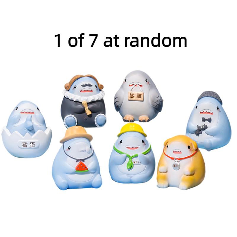 

Genshin Shark Impact Собака Сюрприз в Слепой Коробке Коллекционная Случайный Выбор Фигурка Игрушки Shark