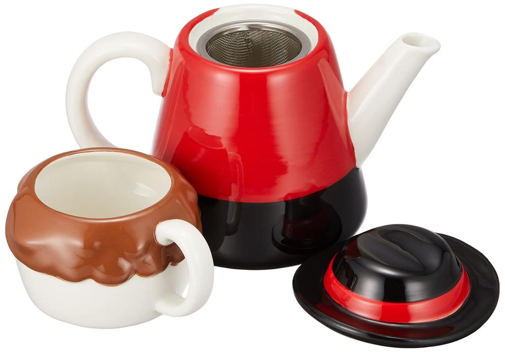Sun Art Fun Tableware [Master of a Pure Coffee Shop] Teapot & Cup (Single Tea Set) SAN2345