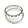 2 Pcs 925 Sterling Silver Ring,  Handmade Band Women Statement Ring