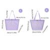 Lightweight Mesh Beach Bag Large Capacity Shoulder Handbag Toiletries Organizer  Picnic