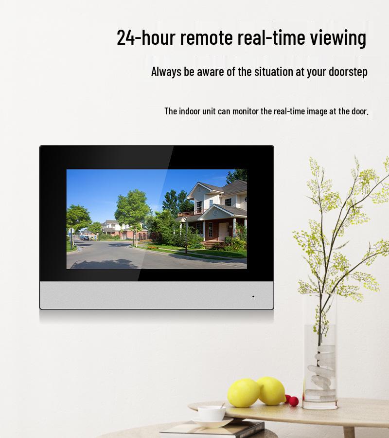 Smart Visual Intercom with Face Recognition & Mobile Access for Villas & Communities