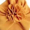 Cute Flower Baby Turban Hat Soft Baby Girl Headwrap Beanie Hat For Newborn Infant Toddler Headwear Headband