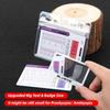 Quick Reference EKG Rhythm Interpretation Card DIY Dual-Sided Interpretations Pocket Card Portable ECG Badge Card