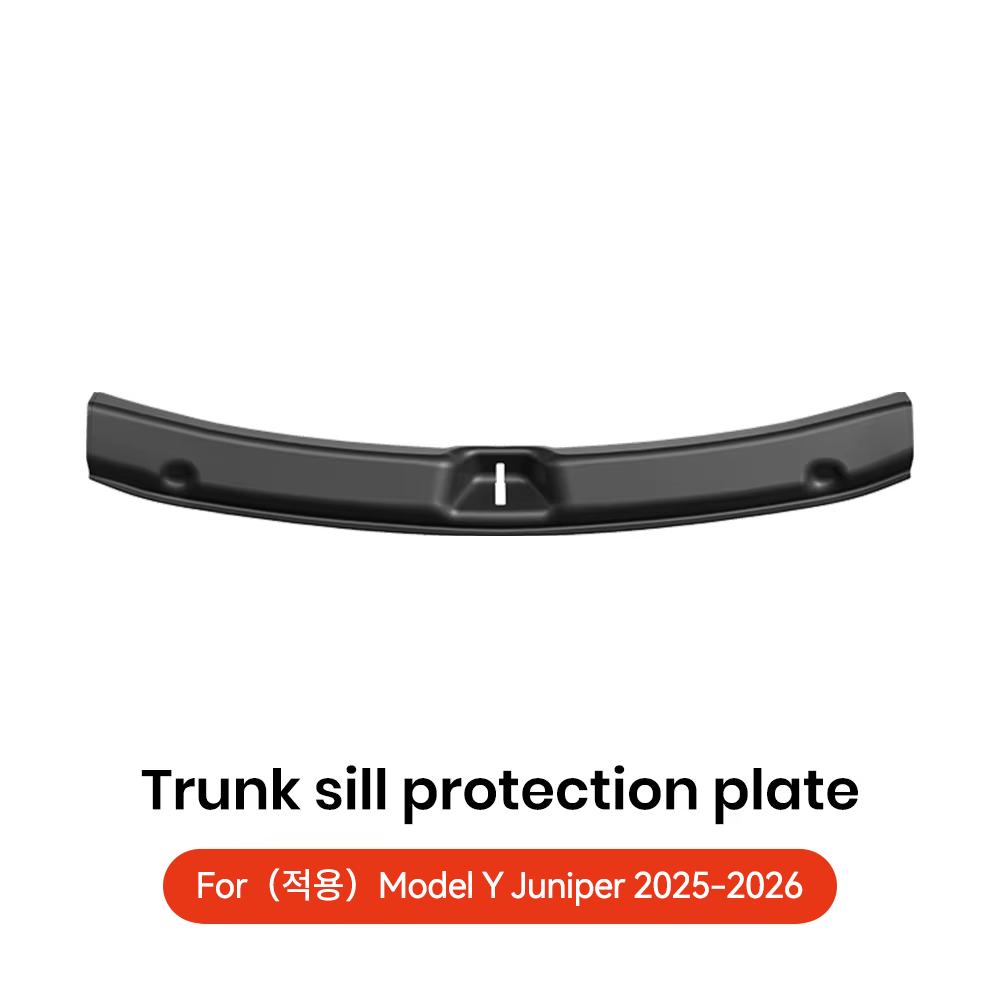 YZ Pro Tesla Model Y Juniper 2026 Chránič prahu kufru TPE Gumový Chránič Bumper prahu Tesla Prevence poškrábání