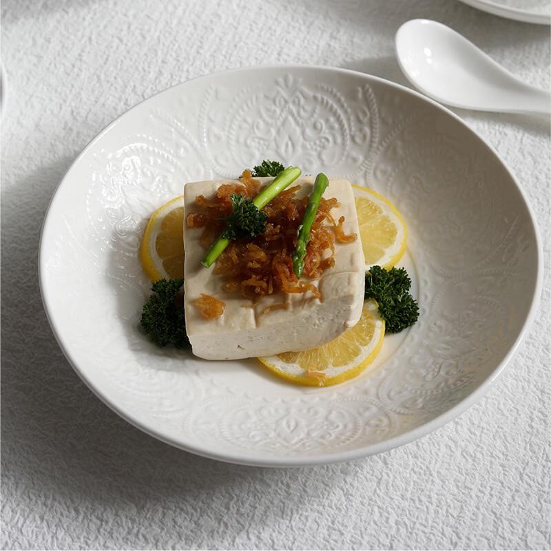 Alice Embossed Ceramic Dinnerware Collection