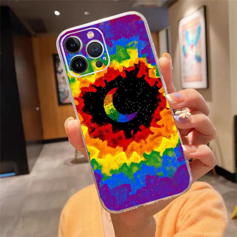 Phone Case For iphone 17 Air 17 16 Pro Max 15 14 13 Pro Max 15 16 Pro 15Plus Moon Art