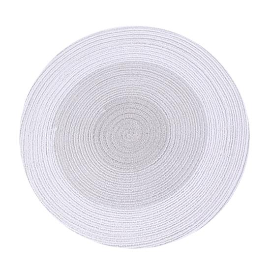 Handwoven Ramie Cotton Placemat Heat-Resistant Absorbent Table Mats for Dining Anti-Scalding Plate Mat for Kitchen Restaurant Outdoor Use