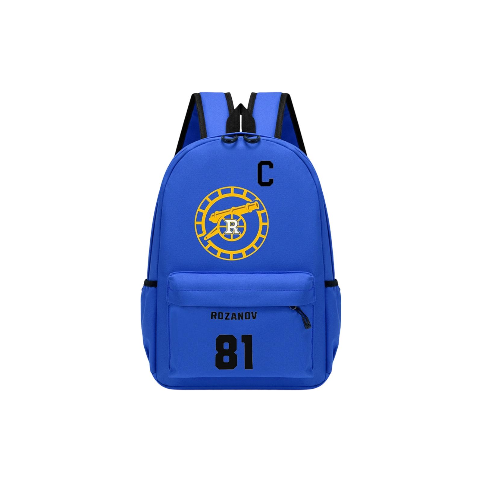 Large-capacity Campus Schoolbag, Outdoor Double-shoulder Backpack, Computer Bag синий