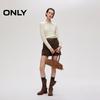 ONLY Women's Retro Cable Knit V-neck Sweater