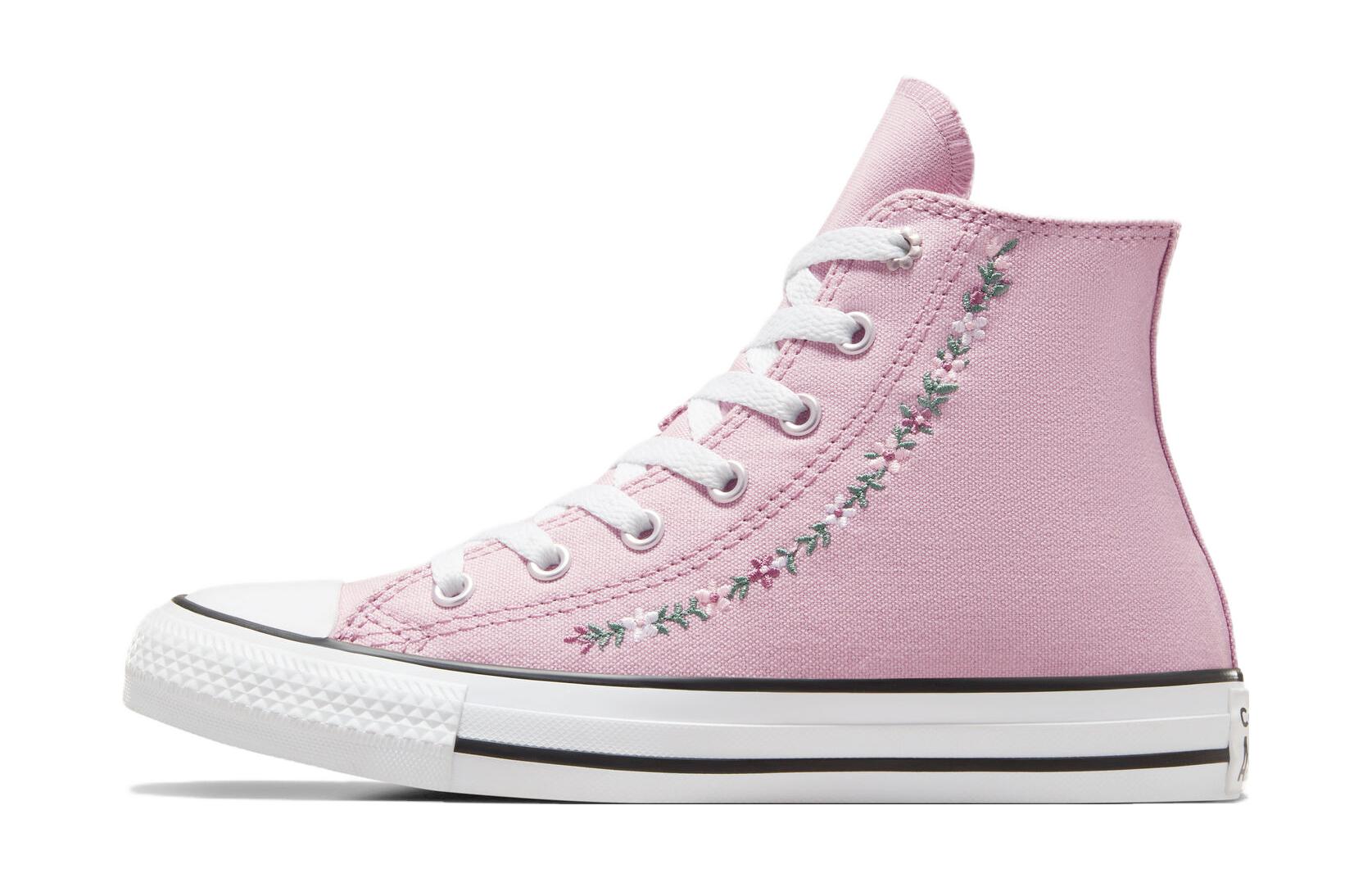 Converse Chuck Taylor All Star Высокие Детские Кеды Розовые Подростковые A04719C 36
