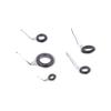 20Pcs Mkg 1.0S 1.5S 2.0S 3.0S Miniature Guide Series Non Ceramic Ring Model Fishing Rod Repair Guides Rod Building