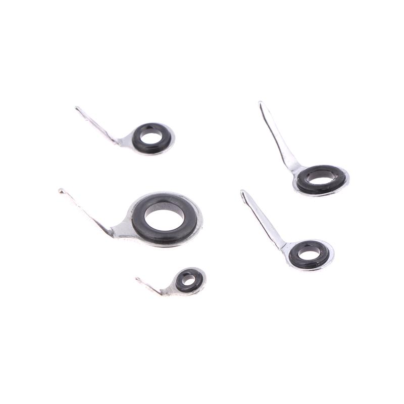 20Pcs Mkg 1.0S 1.5S 2.0S 3.0S Miniature Guide Series Non Ceramic Ring Model Fishing Rod Repair Guides Rod Building