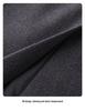 Women's High-Waisted Gray Wool Bodycon Skirt - Autumn/Winter 2024 A-Line Retro Mid-Length Skirt
