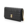 Burberry Lola Bag With Metal Logo Magnetic Closure Chain Quilted Lambskin Leather Shoulder Crossbody Bag Women Bags Black 80661761