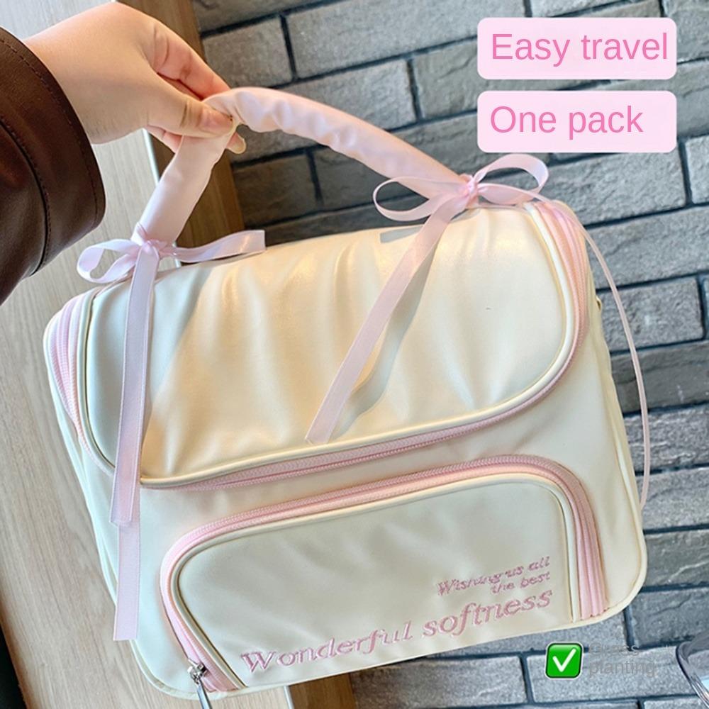 Ballet Style Large Capacity Toiletry Ba Waterproof Washing Storage Bag Women's Makeup Bag  Travel