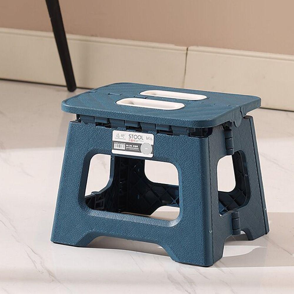 Lightweight Small Benches Handheld Foldable Stool Multi Purpose Footstool  Adults