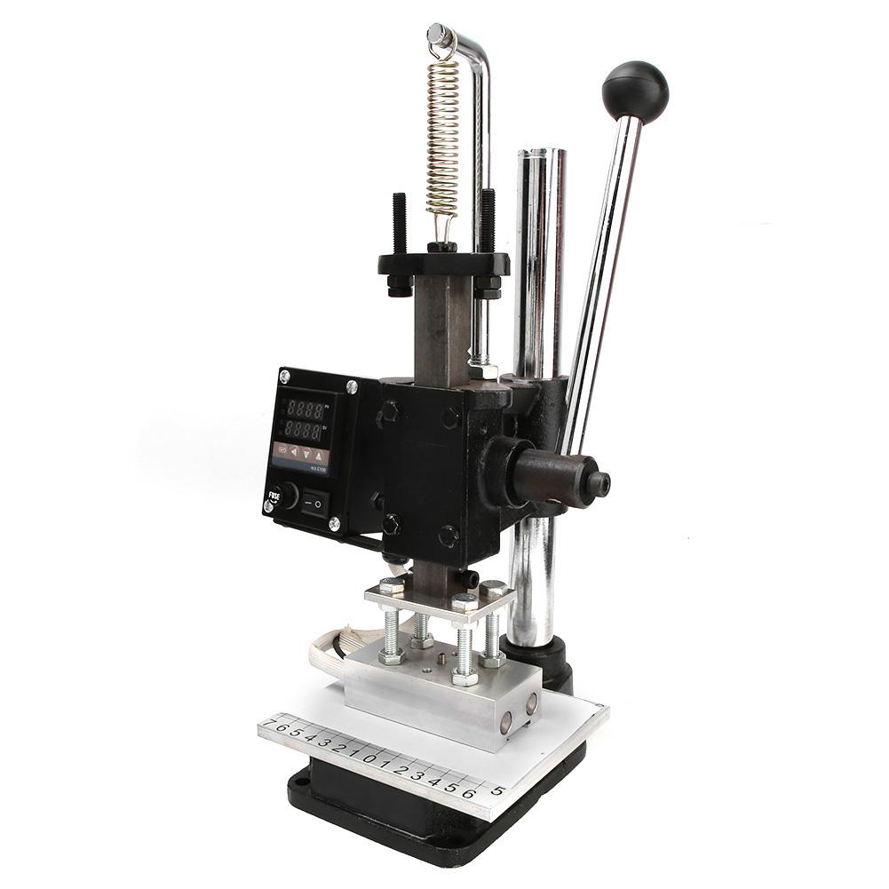 T Slot Hot Foil Stamping Machine Leather Embossing Branding Machine Fast Mold Change