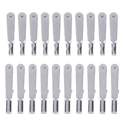 Professional Metal Servo Attachments, 10Pcs Chuck Pull Rod Connectors Clamp for Model Plane Enthusiasts
