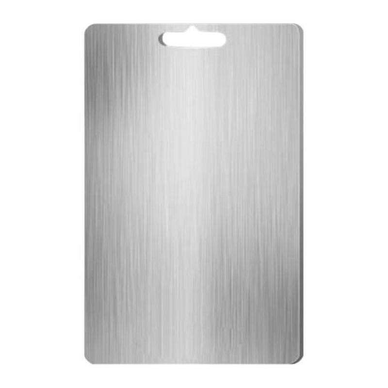 Titanium Cutting Boards for Kitchen Stainless Board Thickened Double Sided Food Grade Portable Fruits Vegetables Bread Cutting Board