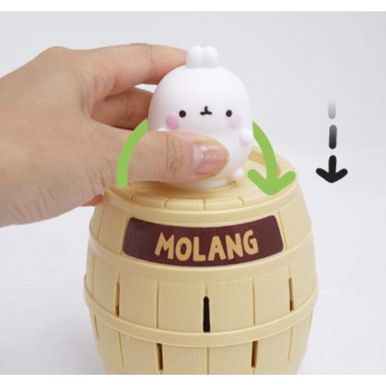 B&C Molang Roulette Mini Board Game, Popular Korean Game