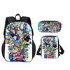 Anime Schoolbags for Boys Girls Best Gift Carry Carrier Pen Case Lethal Company 3pcs Set Daily Pack Camping Book Bags