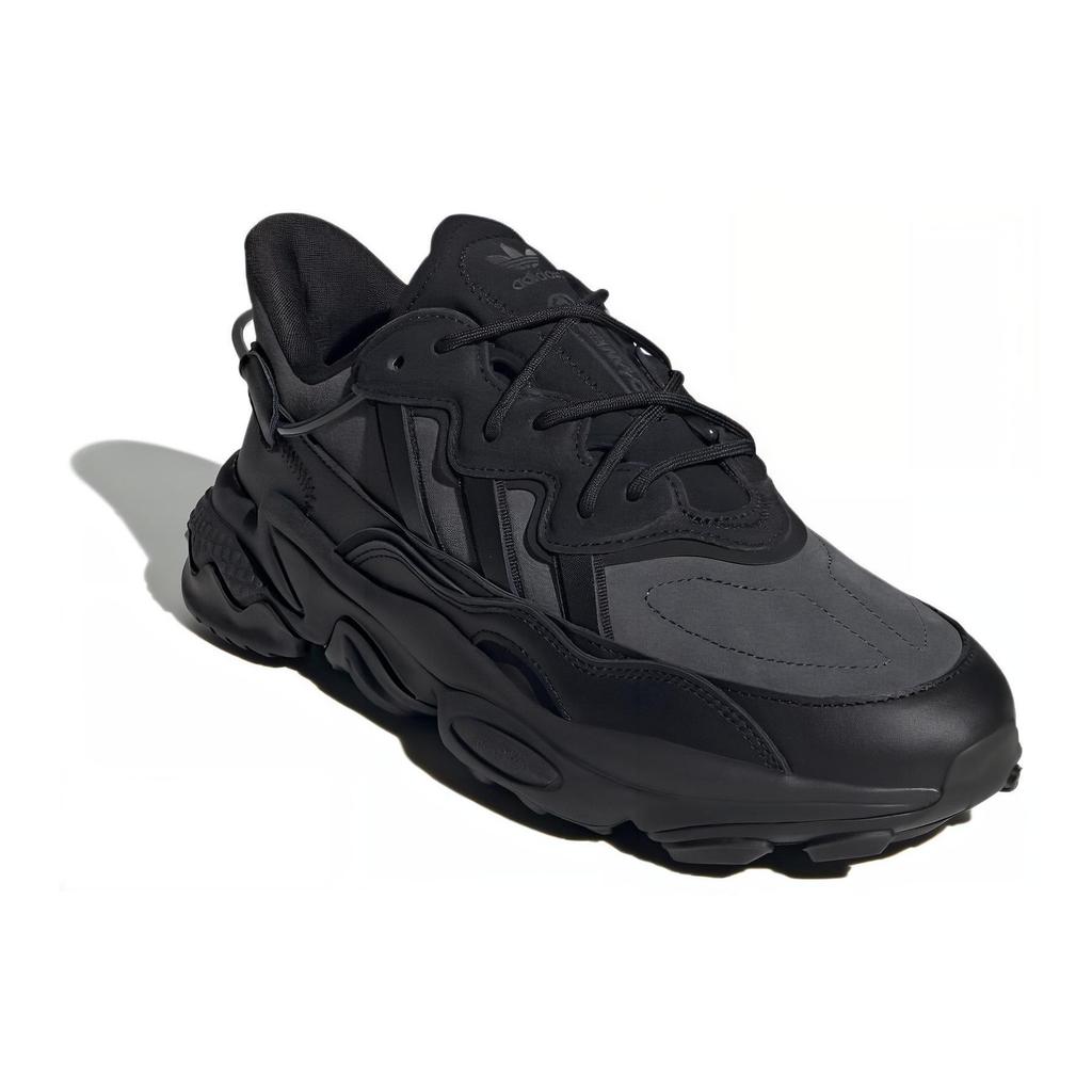 adidas Ozweego Grå Dubbel Svart Unisex Sneakers Grå-Sex Kärna-Svart ID9825