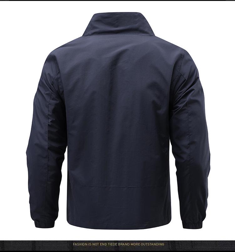 Men's Outdoor Series Plus Size Windbreaker Jacket for Spring & Autumn