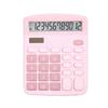 Solar Calculator with Dual Power Supply, 12 Digits, Electronic Calculator, Home, Office, School, Financial, Accounting Tools