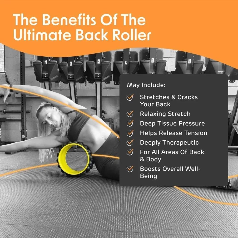 Fyzické cvičení a relaxace pasových svalů Jóga Assist Wheel Pregnancy Movement Yoga Abdominal Wheel Yoga Wheel Fitness Device
