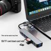 2-in-1 7-Port USB Docking Station: Multifunctional Type-C Hub for Computers & Phones
