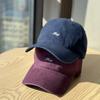 Korean-style small letter embroidered soft-top hat for women2026New baseball cap for men, makes the face look smaller, casual and versatile