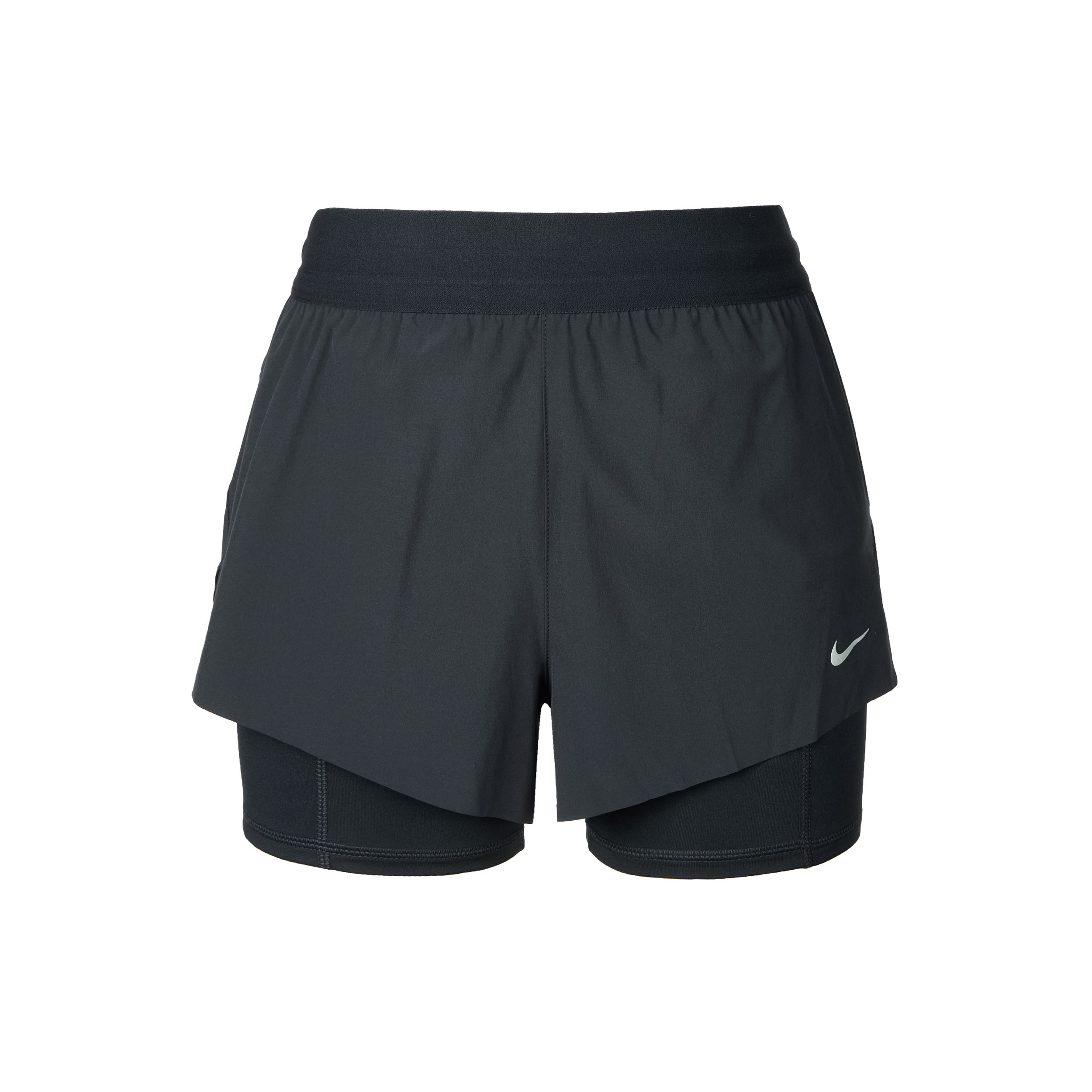 Nike Solid Color Mid Waist Three
