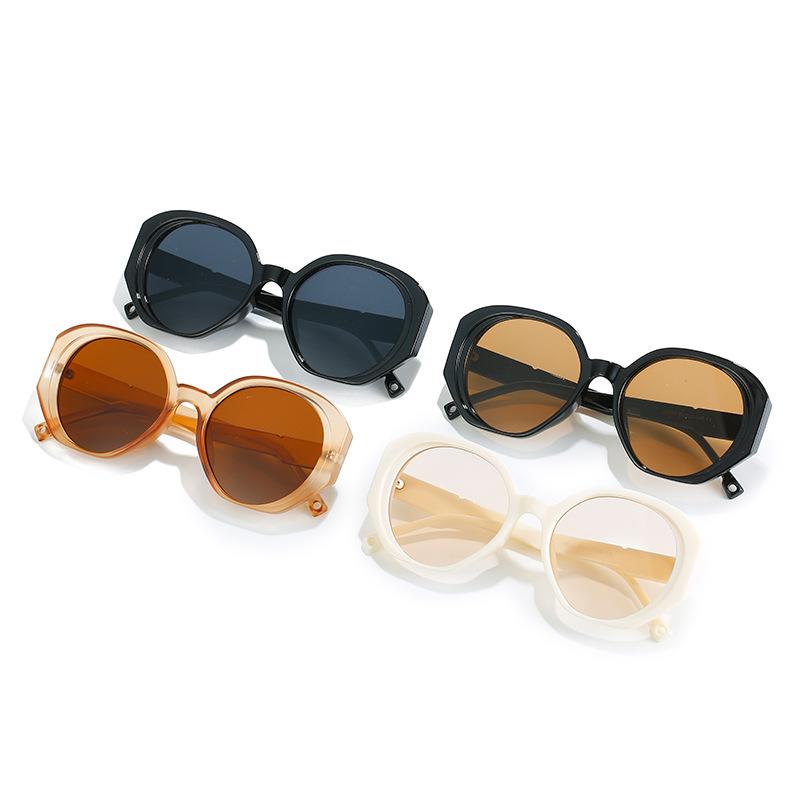 Sunglasses, Personalized Oval Rhombus Glasses, Street Sunglasses For Women