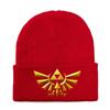 Of Legend Zelda Printed Knit Hat With Ear Protection For Game Enthusiasts