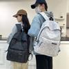 Schultasche1011 Vielseitig Mädchen ins Leicht College-Student Einfacher Rucksack Große Kapazität Mode Damen Reiserucksack