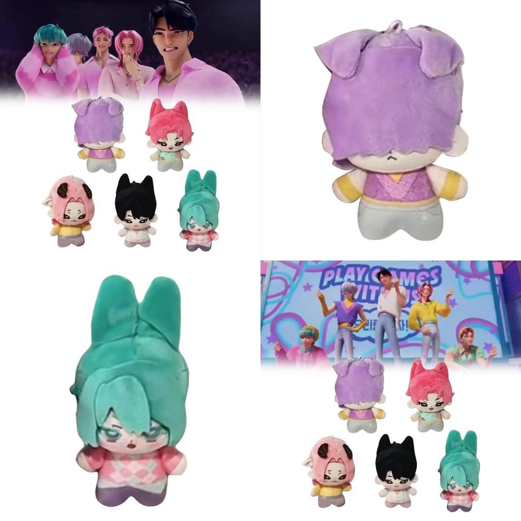 Kpop Demon Hunters Sajaboys Plush Toy With Short Pile Cotton For Collectors And Fans