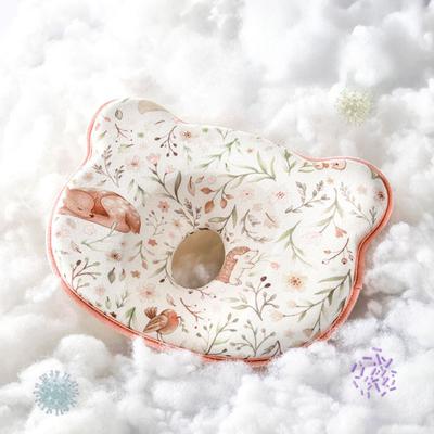 Cuscino Modellante per Neonati in Memory Foam con Supporto per la Testa per Passeggini e Culle Cuscino Traspirante per Testa Piatta del Neonato Dolci Regali per Bebè