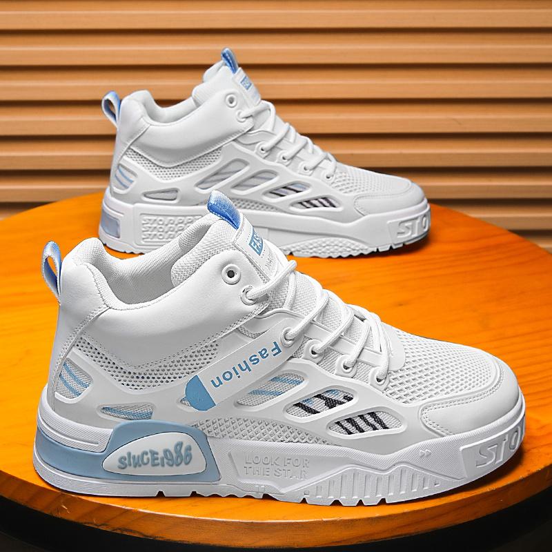 

NKLSA Мужская обувь Повседневная обувь Кроссовки для скейтбординга Роскошные дизайнерские кожаные модные туфли на платформе Спортивные беговые походы Прогулки Теннис 42