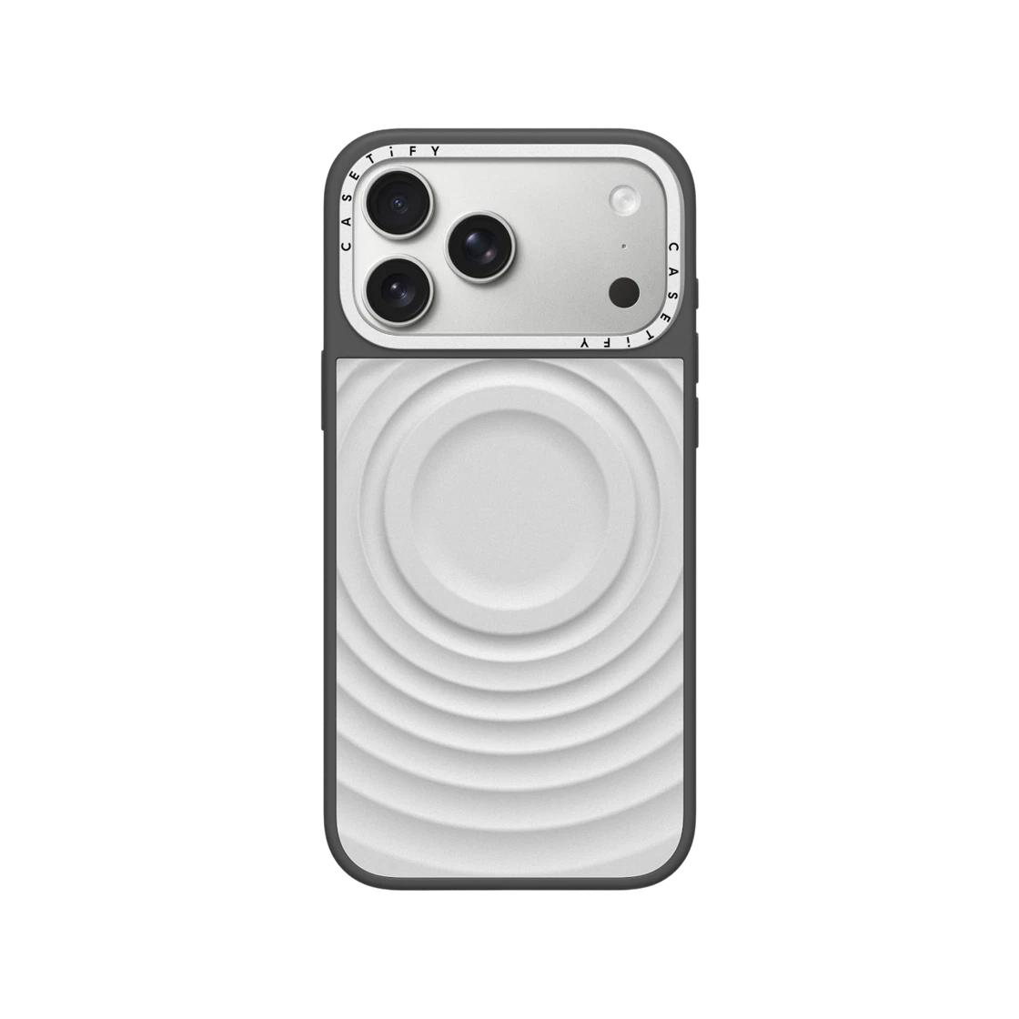 Casetify x G-DRAGON Чехол-волна из сплава для iPhone Серебристо-серый ONE SIZE