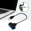 USB Rapid 2.0 zu SATA 22Pin Kabel Konverter Festplattentreiber Adapter für 2,5 Zoll HDD/SSD