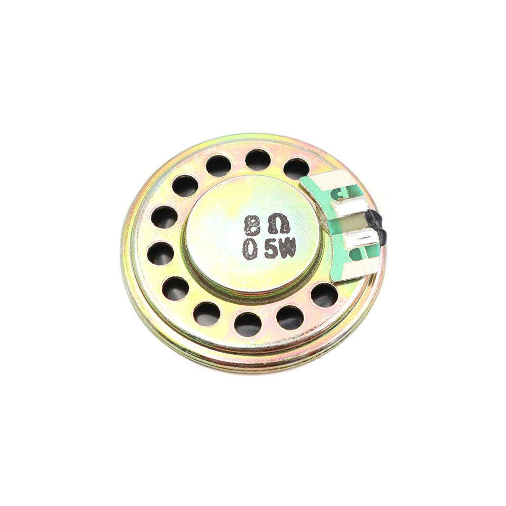 5PCS 0.5W 8R Horn Speaker Diameter 32mm Sound Amplifier 0.5 Watt 8ohm Thickness 5MM Loudspeaker for Music Box/ Walkie-talkie