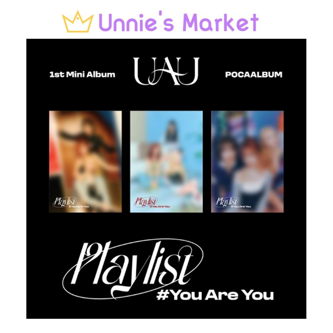

UAU [Playlist #You Are You] POCA ALBUM (A ver. Y ver. U ver.) Random ver.