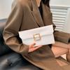 Fashion and exquisite 2025 new solid color trend personalized stone pattern temperament women's dinner hand envelope bag