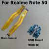 For Realme Note 50 USB Charging Board Connector Plug Port Charger Dock Main Board USB Flex Cable