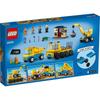 LEGO City Truck and Crane Toy Set 4-6 Years Old Building Blocks Vehicle for Boys and Girls 60391