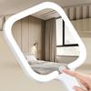 Square/Round LED Makeup Mirror Fill Light Cosmetic Mirror Portable Vanity Mirror  Travel