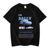 Cars Lightning McQueen Print Fashion Clothing Anime Casual TShirt Women Unisex Cotton Plus Size Loose Short Sleeve TShirt