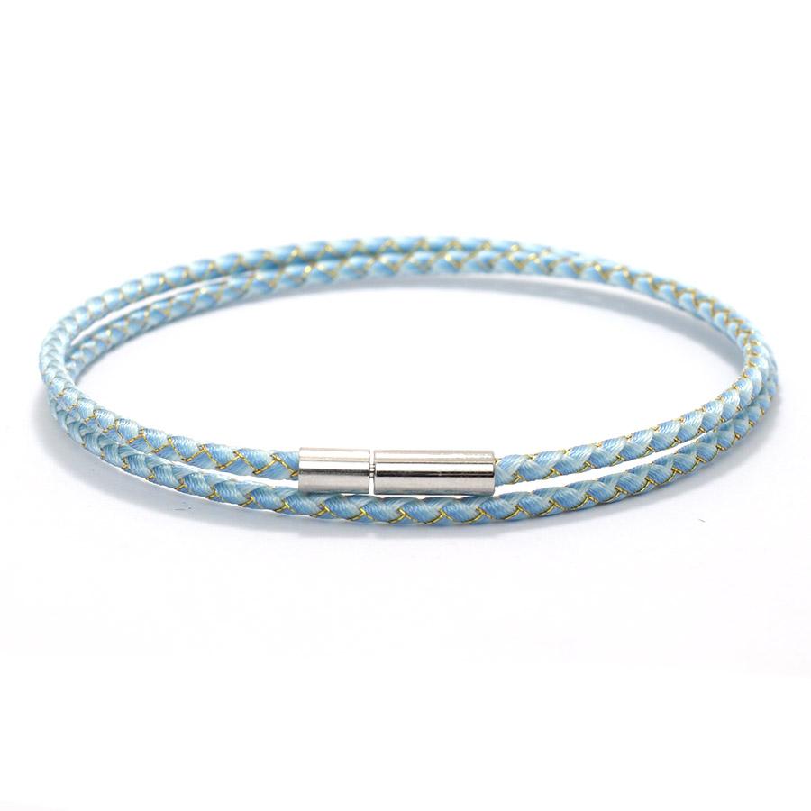 

Good Luck Red String Bracelet Women Double Layer 2mm Thin Rope Wrap Braslet Bangle Perfect Gift For Her Beach Casual Accessories 17.5cm(6.9inches) синий