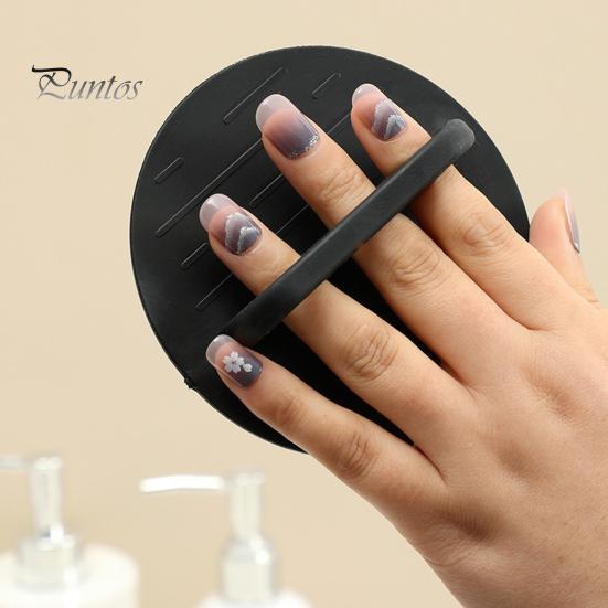 Gentle Exfoliating Tool Shower Gloves with Ergonomic Finger Straps, PET Bath Hygienic Body Brush Scrubber, Deep Cleaning And Dead Skin Removal