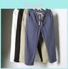 Womens High Waist Loose Cotton Harem Pants With Comfortable And Fashionable Ninth Design